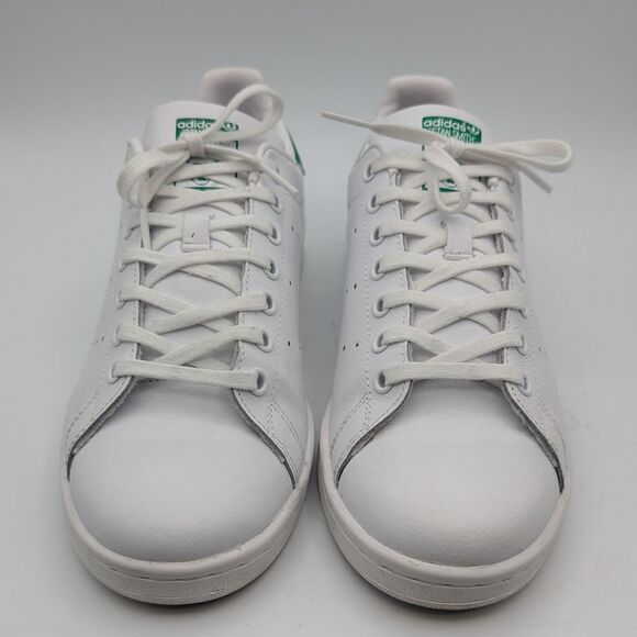 Adidas White and Green Stan Smith Sneakers (6.5) main image 4